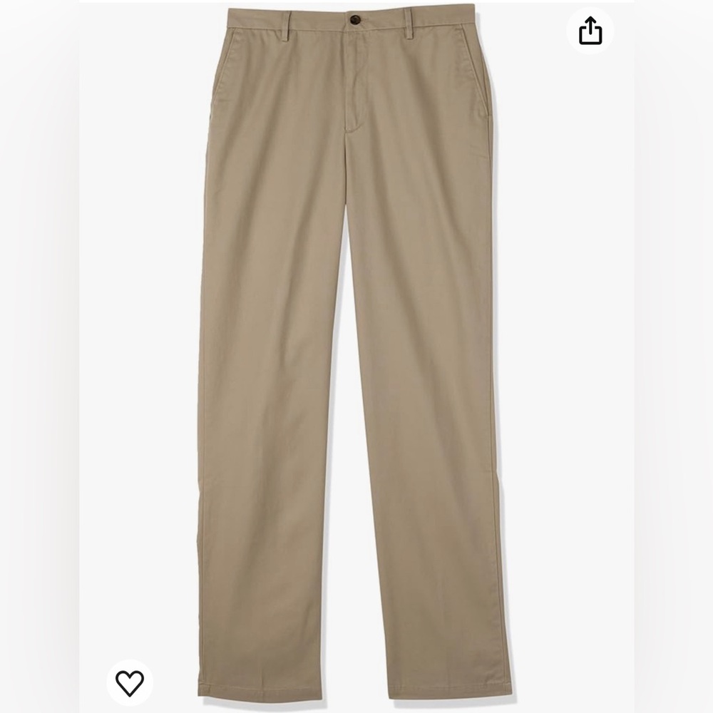 Amazon Essentials Men's Classic-Fit Wrinkle-Resistant Chino Pant 32W 32L